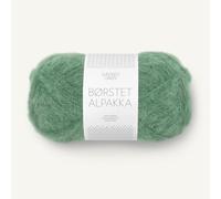 Sandnes Garn Borstet Alpaka Wolle in col. 8062 gronn myrt