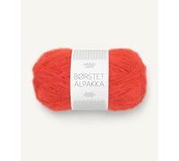 SANDNES GARN Børstet Alpakka - Farbe: Spicy Orange (3819) - 50 g/ca. 110 m Wolle
