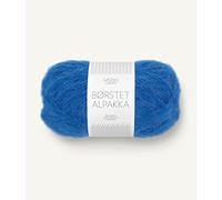 Sandnes Garn Borstet Alpaka Wolle in col. 6046 jolly blue