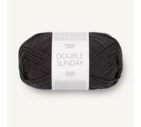 SANDNES GARN Double Sunday - Farbe: Bristol Black (3800) - 50 g/ca. 108 m Wolle
