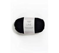 Sandnes Sandnes Line 50g Schwarz 1099