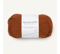 SANDNES GARN Klompelompe Tynn Merinoull - Farbe: Kanelstang (3064) - 50 g/ca. 175 m Wolle