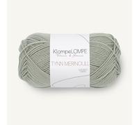 SANDNES GARN Klompelompe Tynn Merinoull - Farbe: Puddergrønn (9040) - 50 g/ca. 175 m Wolle