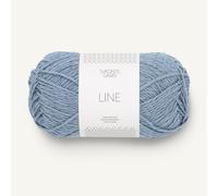 SANDNES GARN Line - Farbe: Blå Hortensia (6032) - 50 g/ca. 110 m Wolle