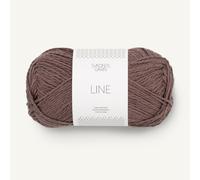 SANDNES GARN Line - Farbe: Eikenøtt (3161) - 50 g/ca. 110 m Wolle