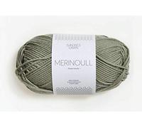 Sandnes Garn Merinoull 50 g col.8521 støvet lys grønn