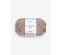 Sandnes Garn Merinoull ca.105 m col.2550 lys eikenøtt