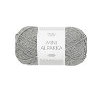 Sandnes Garn Mini Alpaka Wolle in col. 1042 grey mottled