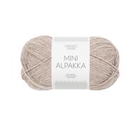 Sandnes Garn Mini Alpakka 2650 graubeige meliert