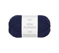 Sandnes Garn Mini Alpaka Wolle in col. 5575 navy