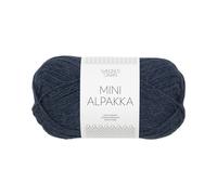 Sandnes Garn Mini Alpakka 6081 Tiefblau