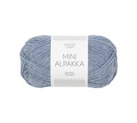 Sandnes Garn Mini Alpaka Wolle in col. 6221 light grey mottled