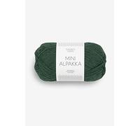 Sandnes Garn Mini Alpaka Wolle in col. 8581 dyp skoggr¿nn
