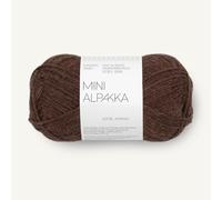 SANDNES GARN Mini Alpakka - Farbe: Cacao Nibs (3091) - 50 g/ca. 150 m Wolle