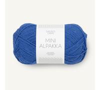 SANDNES GARN Mini Alpakka - Farbe: Dazzling Blue (5845) - 50 g/ca. 150 m Wolle