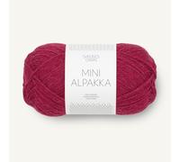 SANDNES GARN Mini Alpakka - Farbe: Rumba Red (4255) - 50 g/ca. 150 m Wolle