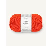 Sandnes Garn Peer Gynt ca. 91 m col. 3819 spicy orange 50 g