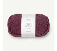 SANDNES GARN Peer Gynt - Farbe: Vinrød (4363) - 50 g/ca. 91 m Wolle