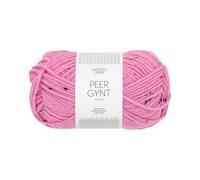 Sandnes Garn Peer Gynt Schurwolle in col. 4615 rosa natur tweed