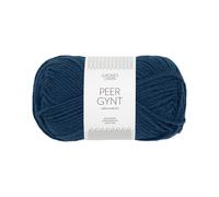 Sandnes Garn Peer Gynt Schurwolle in col. 6062 m¿rk blŒ