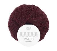 Sandnes Garn Tweed Recycled Merinowolle in col. 4085 vinrod