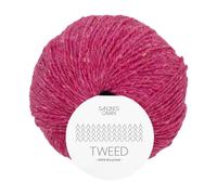 Sandnes Garn Tweed Recycled Merinowolle in col. 4685 Magenta
