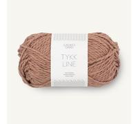 Sandnes Garn Tykk Line ca.60 m col. 3542 rosa sand 50 g