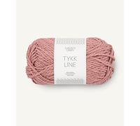 Sandnes Garn Tykk Line ca.60 m col. 4033 ferskenblomst 50 g