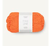 SANDNES GARN Tykk Line - Farbe: Orange Tiger (3009) - 50 g/ca. 60 m Wolle