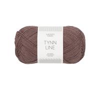 SANDNES GARN Tynn Line - Farbe: Eikenøtt (3161) - 50 g/ca. 220 m Wolle