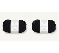 Sandnes Garn Tynn Peer Gynt ca. 205 m col. 1099 svart 50 g (Packung mit 2)