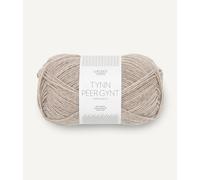 Sandnes Garn Tynn Peer Gynt ca. 205 m col. 2650 grabeige melert 50 g