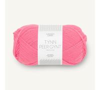 SANDNES GARN Tynn Peer Gynt - Farbe: Bubblegum Pink (4315) - 50 g/ca. 205 m Wolle