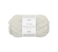 Sandnes Garn Tynn Peer Gynt ca. 205 m col. 1021 lys gramelert 50 g