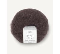 Sandnes Garn Tynn Silk Mohair Wolle in col. 3880 mork sjokolade