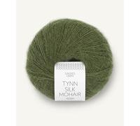 Sandnes Garn Tynn Silk Mohair ca. 212 m col. 9062 olivengronn 25 g