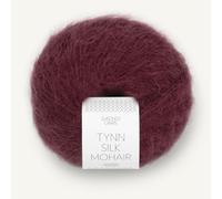 SANDNES GARN Tynn Silk Mohair - Farbe: Deep Burgundy (4372) - 25 g/ca. 212 m Wolle