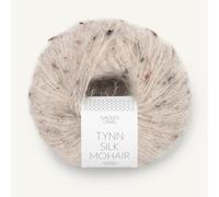 SANDNES GARN Tynn Silk Mohair - Farbe: Greige Tweed (2600) - 25 g/ca. 212 m Wolle