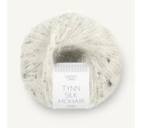 SANDNES GARN Tynn Silk Mohair - Farbe: Salt'N Pepper Tweed (1199) - 25 g/ca. 212 m Wolle