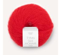 SANDNES GARN Tynn Silk Mohair - Farbe: Scarlet Red (4018) - 25 g/ca. 212 m Wolle