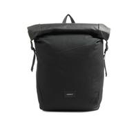 Sandqvist Ground Alfred Rolltop Rucksack schwarz, Baumwolle, Unisex, 15L