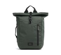 Sandqvist Ground Dante Vegan Rolltop Rucksack dunkelgrün, Kunstfaser, Unisex, 16L