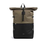 Sandqvist Icon L Rolltop Rucksack olivgrün, recyceltes Polyester, Unisex