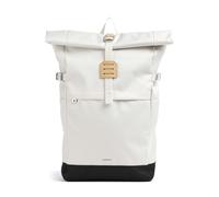 Sandqvist Icon M Rolltop Rucksack creme, Kunstfaser, Unisex, 23L