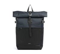 Sandqvist Icon M Rolltop Rucksack schwarz/blau, Kunstfaser, Unisex, 23L
