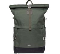 Sandqvist Icon Rolltop Daypack Unisex (Grün one size Größe)