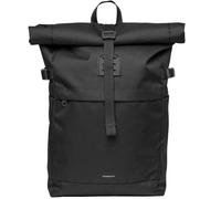 SANDQVIST Icon Rolltop Backpack M - Mixte - Schwarz - Größe M- Modell 2026