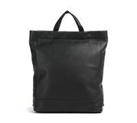 Sandqvist Rucksack-Tasche schwarz, Leder, Unisex, 13L