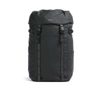 Sandqvist Stream Jonatan Rucksack schwarz, recyceltes Polyester, Unisex