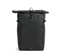Sandqvist Stream L Rolltop Rucksack schwarz, Kunstfaser, Unisex, 17L